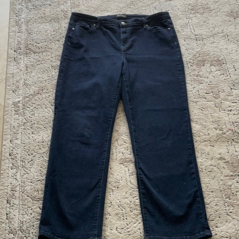 Buffalo David Bitton Blue Straight Leg Jeans